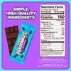 Feastables MrBeast Original Dark Chocolate Chocolate Bar, King Size Candy Bar for Adults & Kids, Candy Bars for Snacks, Gifts, & Dessert, Sweet & Creamy Quality Fairtrade Cocoa, 2.1 Oz Each, 10 Count view 2