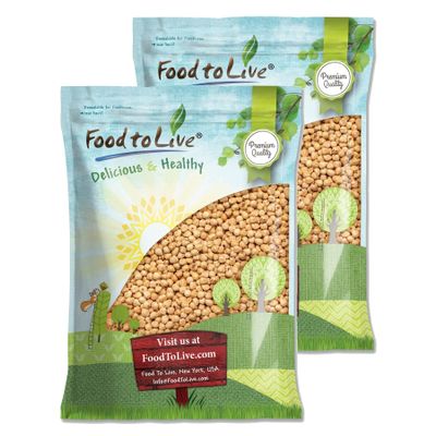 Food to Live -Dry Roasted Blanched Hazelnuts, 16 Pounds Unsalted, Oven Roasted Whole Filberts, No Oil Added, No Skin, Vegan, Kosher, Bulk. Great for Homemade Desserts