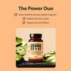 sapling Vegan Vitamin D3 + K2 Supplement with MCT Oil from Coconut - 4000 IU Vitamin D and 100mcg Vitamin K2 as Mk7 - Calcium Absorption, Bone Strength, and Immune Health Support* - 60 Softgels view 2