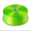 1" Inch Double Faced Satin Ribbon Solid Polyester Ribbon for Gift Wrapping, Crafts, Hair Bows, Wedding Party Decaration, Baby Shower Decoration Floral Arrangement (100 Yards, Key Lime) view 1