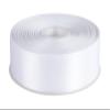 1-1/2" Inch Double Faced Satin Ribbon Solid Polyester Ribbon for Gift Wrapping, Crafts, Hair Bows, Wedding Party Decaration, Baby Shower Decoration Floral Arrangement (100 Yards, White) view 1