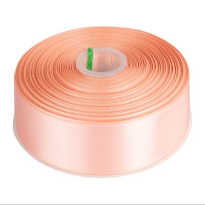 1" Inch Double Faced Satin Ribbon Solid Polyester Ribbon for Gift Wrapping, Crafts, Hair Bows, Wedding Party Decaration, Baby Shower Decoration Floral Arrangement (100 Yards, Moonstone)