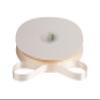 3/8" Inch Double Faced Satin Ribbon Solid Polyester Ribbon for Gift Wrapping, Crafts, Hair Bows, Wedding Party Decaration, Baby Shower Decoration Floral Arrangement (100 Yards, Ivory) view 3