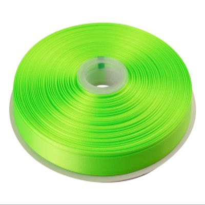 3/8" Inch Double Faced Satin Ribbon Solid Polyester Ribbon for Gift Wrapping, Crafts, Hair Bows, Wedding Party Decaration, Baby Shower Decoration Floral Arrangement (100 Yards, Key Lime)
