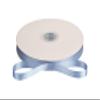 3/8" Inch Double Faced Satin Ribbon Solid Polyester Ribbon for Gift Wrapping, Crafts, Hair Bows, Wedding Party Decaration, Baby Shower Decoration Floral Arrangement (100 Yards, French Blue) view 3