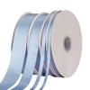 3/8" Inch Double Faced Satin Ribbon Solid Polyester Ribbon for Gift Wrapping, Crafts, Hair Bows, Wedding Party Decaration, Baby Shower Decoration Floral Arrangement (100 Yards, French Blue) view 4
