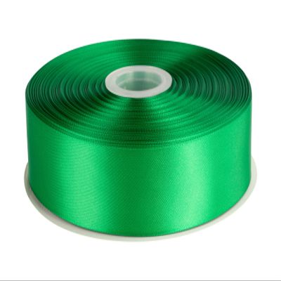 1-1/2" Inch Double Faced Satin Ribbon Solid Polyester Ribbon for Gift Wrapping, Crafts, Hair Bows, Wedding Party Decaration, Baby Shower Decoration Floral Arrangement (100 Yards, Emerald)
