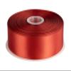 1-1/2" Inch Double Faced Satin Ribbon Solid Polyester Ribbon for Gift Wrapping, Crafts, Hair Bows, Wedding Party Decaration, Baby Shower Decoration Floral Arrangement (100 Yards, Rust) view 1