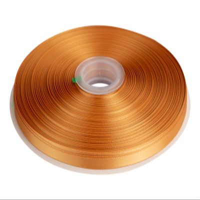 1/4" Inch Double Faced Satin Ribbon Solid Polyester Ribbon for Gift Wrapping, Crafts, Hair Bows, Wedding Party Decaration, Baby Shower Decoration Floral Arrangement (100 Yards, Old Gold)