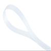 3/8" Inch Double Faced Satin Ribbon Solid Polyester Ribbon for Gift Wrapping, Crafts, Hair Bows, Wedding Party Decaration, Baby Shower Decoration Floral Arrangement (100 Yards, White) view 2
