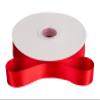 1" Inch Double Faced Satin Ribbon Solid Polyester Ribbon for Gift Wrapping, Crafts, Hair Bows, Wedding Party Decaration, Baby Shower Decoration Floral Arrangement (100 Yards, Red) view 3