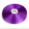 1/4" Inch Double Faced Satin Ribbon Solid Polyester Ribbon for Gift Wrapping, Crafts, Hair Bows, Wedding Party Decaration, Baby Shower Decoration Floral Arrangement (100 Yards, Purple) view 1
