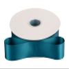 1-1/2" Inch Double Faced Satin Ribbon Solid Polyester Ribbon for Gift Wrapping, Crafts, Hair Bows, Wedding Party Decaration, Baby Shower Decoration Floral Arrangement (100 Yards, Teal) view 3