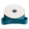 1" Inch Double Faced Satin Ribbon Solid Polyester Ribbon for Gift Wrapping, Crafts, Hair Bows, Wedding Party Decaration, Baby Shower Decoration Floral Arrangement (100 Yards, Teal) view 3