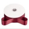 1" Inch Double Faced Satin Ribbon Solid Polyester Ribbon for Gift Wrapping, Crafts, Hair Bows, Wedding Party Decaration, Baby Shower Decoration Floral Arrangement (100 Yards, Burgundy) view 3