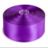 1-1/2" Inch Double Faced Satin Ribbon Solid Polyester Ribbon for Gift Wrapping, Crafts, Hair Bows, Wedding Party Decaration, Baby Shower Decoration Floral Arrangement (100 Yards, Purple) view 1