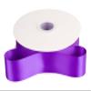 1-1/2" Inch Double Faced Satin Ribbon Solid Polyester Ribbon for Gift Wrapping, Crafts, Hair Bows, Wedding Party Decaration, Baby Shower Decoration Floral Arrangement (100 Yards, Purple) view 3
