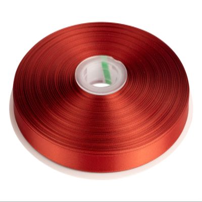 3/8" Inch Double Faced Satin Ribbon Solid Polyester Ribbon for Gift Wrapping, Crafts, Hair Bows, Wedding Party Decaration, Baby Shower Decoration Floral Arrangement (100 Yards, Rust)