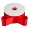 1-1/2" Inch Double Faced Satin Ribbon Solid Polyester Ribbon for Gift Wrapping, Crafts, Hair Bows, Wedding Party Decaration, Baby Shower Decoration Floral Arrangement (100 Yards, Red) view 3