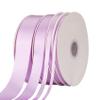 3/8" Inch Double Faced Satin Ribbon Solid Polyester Ribbon for Gift Wrapping, Crafts, Hair Bows, Wedding Party Decaration, Baby Shower Decoration Floral Arrangement (100 Yards, Lt. Orchid) view 4