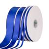 3/8" Inch Double Faced Satin Ribbon Solid Polyester Ribbon for Gift Wrapping, Crafts, Hair Bows, Wedding Party Decaration, Baby Shower Decoration Floral Arrangement (100 Yards, Cobalt) view 4