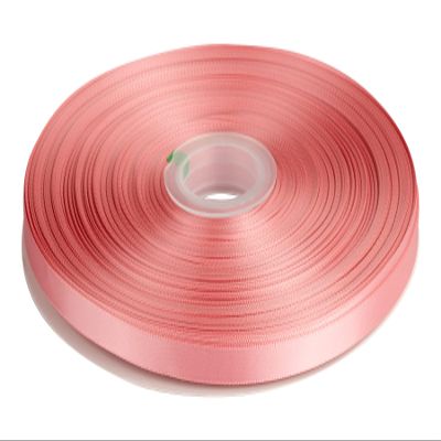 3/8" Inch Double Faced Satin Ribbon Solid Polyester Ribbon for Gift Wrapping, Crafts, Hair Bows, Wedding Party Decaration, Baby Shower Decoration Floral Arrangement (100 Yards, Dusty Rose)