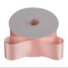 1-1/2" Inch Double Faced Satin Ribbon Solid Polyester Ribbon for Gift Wrapping, Crafts, Hair Bows, Wedding Party Decaration, Baby Shower Decoration Floral Arrangement (100 Yards, Moonstone) view 3