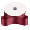 1-1/2" Inch Double Faced Satin Ribbon Solid Polyester Ribbon for Gift Wrapping, Crafts, Hair Bows, Wedding Party Decaration, Baby Shower Decoration Floral Arrangement (100 Yards, Burgundy) view 3
