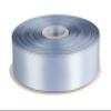 1-1/2" Inch Double Faced Satin Ribbon Solid Polyester Ribbon for Gift Wrapping, Crafts, Hair Bows, Wedding Party Decaration, Baby Shower Decoration Floral Arrangement (100 Yards, French Blue) view 1