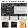 Hee Creek Black Sesame Balls 12.7 oz (40 Balls) Supports Hair Health & Natural Shine Handmade Black Sesame Snacks with Black Sesame Seeds Black Rice Black Bean, No Additives   view 3