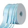 1" Inch Double Faced Satin Ribbon Solid Polyester Ribbon for Gift Wrapping, Crafts, Hair Bows, Wedding Party Decaration, Baby Shower Decoration Floral Arrangement (100 Yards, Lt. Blue) view 4