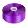 1" Inch Double Faced Satin Ribbon Solid Polyester Ribbon for Gift Wrapping, Crafts, Hair Bows, Wedding Party Decaration, Baby Shower Decoration Floral Arrangement (100 Yards, Purple) view 1