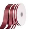 1/4" Inch Double Faced Satin Ribbon Solid Polyester Ribbon for Gift Wrapping, Crafts, Hair Bows, Wedding Party Decaration, Baby Shower Decoration Floral Arrangement (100 Yards, Burgundy) view 4