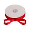 3/8" Inch Double Faced Satin Ribbon Solid Polyester Ribbon for Gift Wrapping, Crafts, Hair Bows, Wedding Party Decaration, Baby Shower Decoration Floral Arrangement (100 Yards, Red) view 3