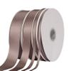 1-1/2" Inch Double Faced Satin Ribbon Solid Polyester Ribbon for Gift Wrapping, Crafts, Hair Bows, Wedding Party Decaration, Baby Shower Decoration Floral Arrangement (100 Yards, Chocolate Chip) view 4