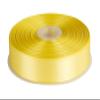 1" Inch Double Faced Satin Ribbon Solid Polyester Ribbon for Gift Wrapping, Crafts, Hair Bows, Wedding Party Decaration, Baby Shower Decoration Floral Arrangement (100 Yards, Lemon) view 1