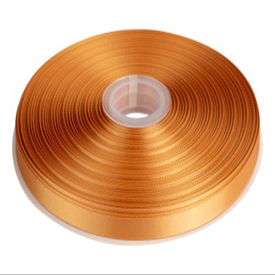 3/8" Inch Double Faced Satin Ribbon Solid Polyester Ribbon for Gift Wrapping, Crafts, Hair Bows, Wedding Party Decaration, Baby Shower Decoration Floral Arrangement (100 Yards, Old Gold)