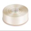 1" Inch Double Faced Satin Ribbon Solid Polyester Ribbon for Gift Wrapping, Crafts, Hair Bows, Wedding Party Decaration, Baby Shower Decoration Floral Arrangement (100 Yards, Ivory) view 1