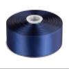 1-1/2" Inch Double Faced Satin Ribbon Solid Polyester Ribbon for Gift Wrapping, Crafts, Hair Bows, Wedding Party Decaration, Baby Shower Decoration Floral Arrangement (100 Yards, Navy) view 1