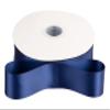 1-1/2" Inch Double Faced Satin Ribbon Solid Polyester Ribbon for Gift Wrapping, Crafts, Hair Bows, Wedding Party Decaration, Baby Shower Decoration Floral Arrangement (100 Yards, Navy) view 3