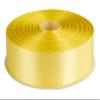 1-1/2" Inch Double Faced Satin Ribbon Solid Polyester Ribbon for Gift Wrapping, Crafts, Hair Bows, Wedding Party Decaration, Baby Shower Decoration Floral Arrangement (100 Yards, Lemon) view 1