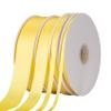 1-1/2" Inch Double Faced Satin Ribbon Solid Polyester Ribbon for Gift Wrapping, Crafts, Hair Bows, Wedding Party Decaration, Baby Shower Decoration Floral Arrangement (100 Yards, Lemon) view 4