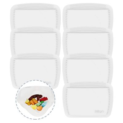 7 Pieces Squeezable Pill Pocket Pill Case - Small, Lightweight Pill Organizer for Travel - Pill Pouch Holds Medicines Securely - Sturdy Design with Easy Fuss-Free Access - Pocket Sized & Discreet