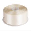 1-1/2" Inch Double Faced Satin Ribbon Solid Polyester Ribbon for Gift Wrapping, Crafts, Hair Bows, Wedding Party Decaration, Baby Shower Decoration Floral Arrangement (100 Yards, Ivory) view 1