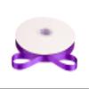 3/8" Inch Double Faced Satin Ribbon Solid Polyester Ribbon for Gift Wrapping, Crafts, Hair Bows, Wedding Party Decaration, Baby Shower Decoration Floral Arrangement (100 Yards, Purple) view 3