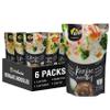 Hethstia Shirataki Noodle Low-Carb Pasta and Rice Variety Pack- Spaghetti, Fettuccine and Rice, Low Calorie Konjac Pasta Gluten Free, Vegan, Keto and Paleo-Friendly(9.52 oz, 6 Packs) view 1