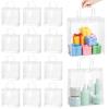 BadenBach 16 Pack Clear Gift Bags with Handles, 11" x 11" x 3.9" Large Reusable Plastic Party Favor Bags Bulk, Transparent PVC Tote Bag for Wedding, Birthday, Valentine's Day, Boutique (282810 cm) view 1