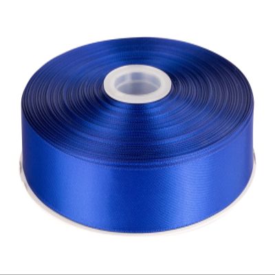 1" Inch Double Faced Satin Ribbon Solid Polyester Ribbon for Gift Wrapping, Crafts, Hair Bows, Wedding Party Decaration, Baby Shower Decoration Floral Arrangement (100 Yards, Cobalt)