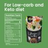 Hethstia Konjac Noodle, Keto Shirataki Spaghetti for Healthy Diet, Low-Calorie, Low-Carb, Pre-Cooked and Ready to Eat, Gluten-Free, Vegan, Sugar-Free, Paleo-Friendly (57.14 oz, 6 Packs) view 2