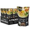 Hethstia Konjac Noodle Fettuccine, 6-Pack Gluten-Free Shirataki Noodles, Low-Carb Konjac Pasta, Keto & Vegan, Sugar-Free, Non-GMO, Low-Calorie view 1